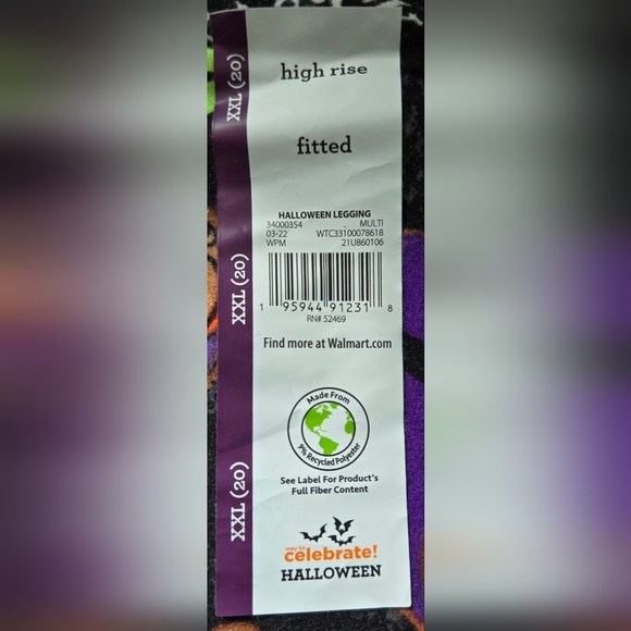 NEW HALLOWEEN DOG LEGGINGS WOMEN'S XXL - Picture 3 of 4